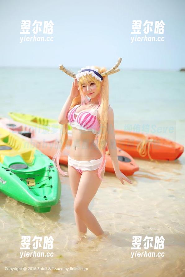 BoLoli菠萝社 - 越南大叻，柳侑绮Sevenbaby的写真原图像是在跟我对话