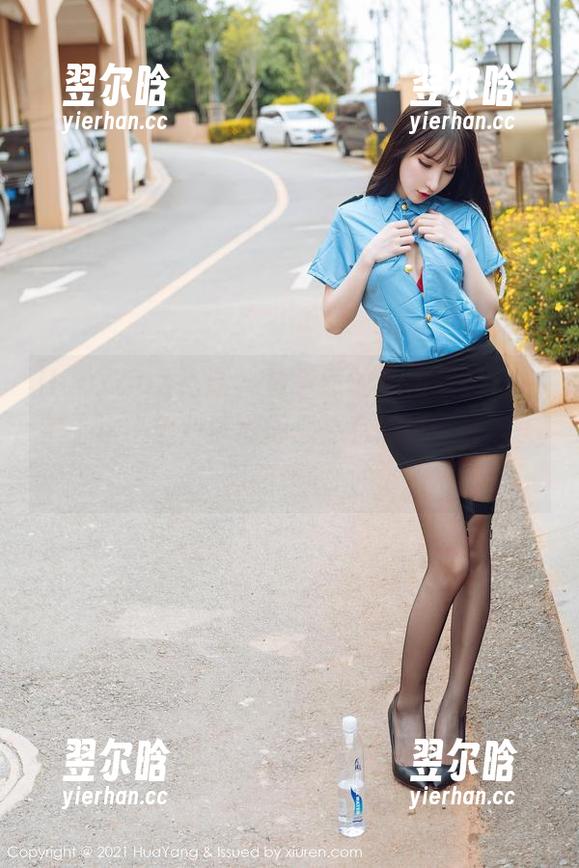 HuaYang花漾-黄乐然 HuaYang花漾 - 黄乐然的私拍美图,将护士这一职业演绎得似乎有点过于诱人,只能感叹...