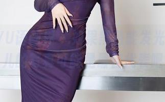 XIAOYU语画界 – 如果黑色能发光，那安可儿的写真可能是最佳代表吧？